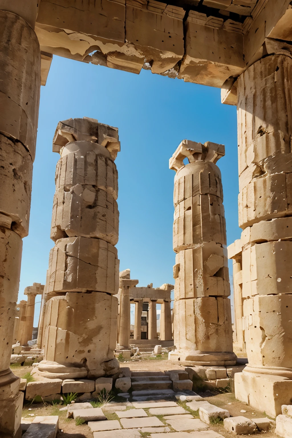 uma grande estrutura de pedra, Parthenon, grego acropolis, ancient grego ruins, inside ancient grego ruins, Grécia, ancient grego city, ancient grego temple ruins, colunas de mármore no fundo, grego-esque columns and ruins, classical Grécia, grego architecture, ancient Grécia, ancient grego temple, huge grego columns, grego temple, grego