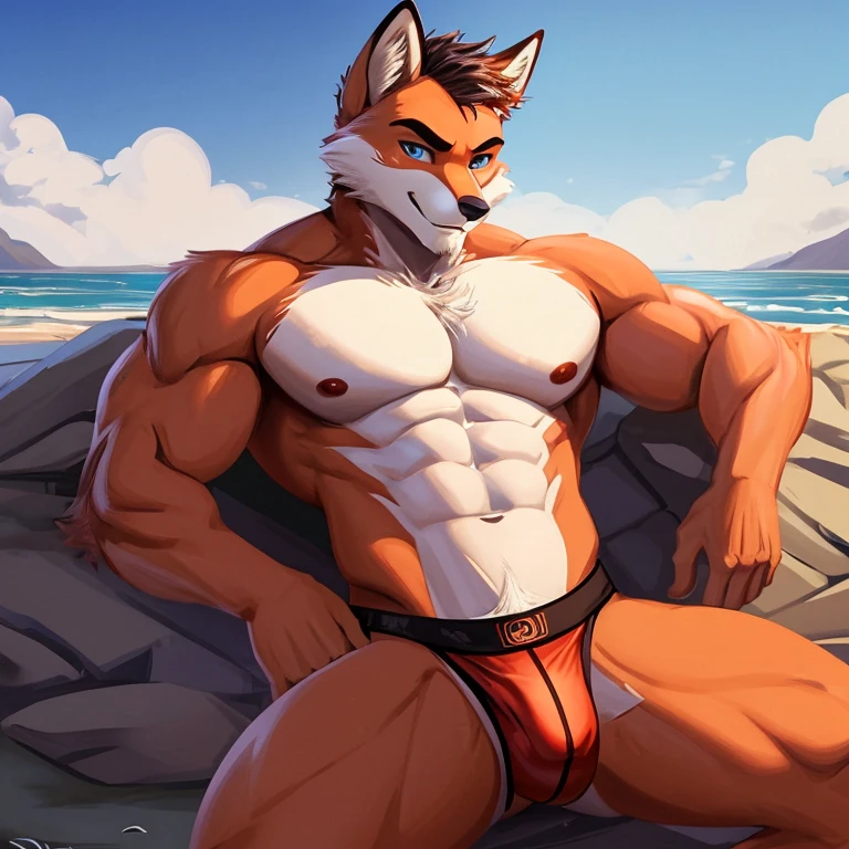 #Fox
#Male
#Antromoporfico
#Musculoso
#????
#Solo
#Just in ???? ?????????
#Excitado 
#Corpo Inteiro.