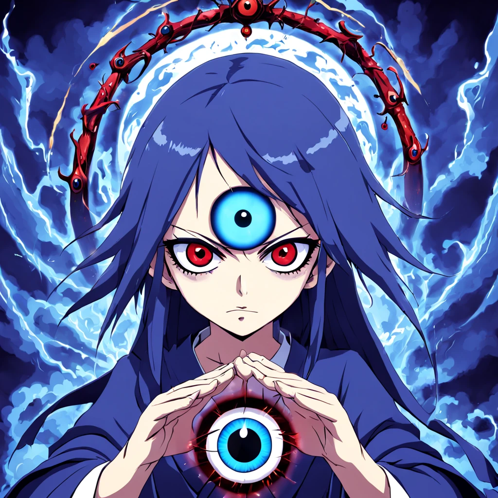 Curse of the Evil Eye, in anime art style