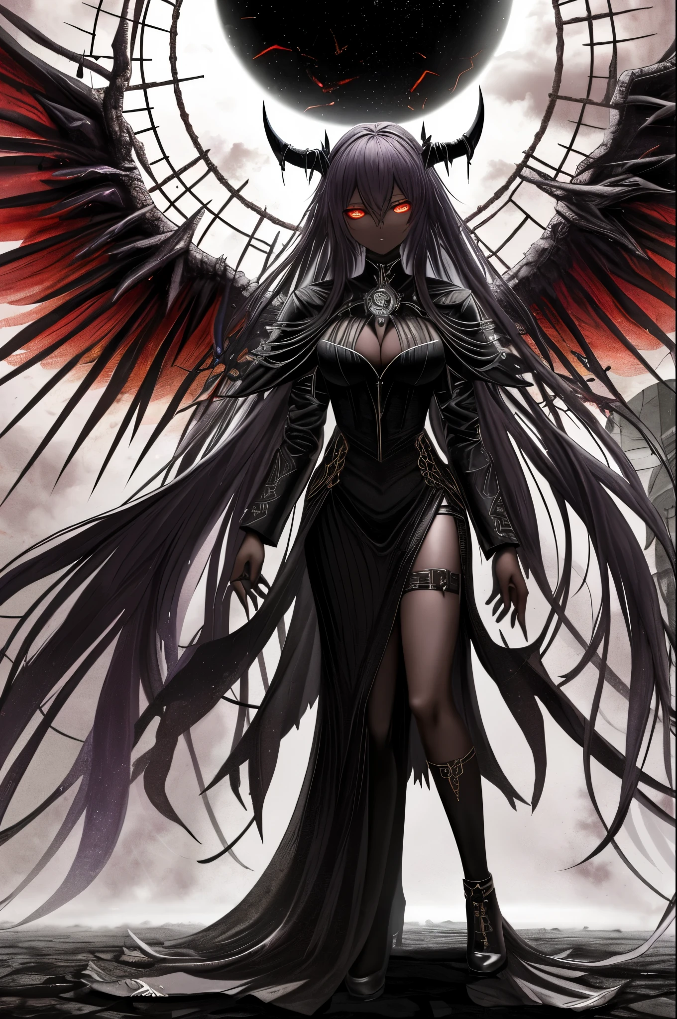 (Dark skin), (devil horns), Large breasts,
The temptation of immortality occupied my mind
reprimand
Knee weakness, Summoning power
confusion
I am the storm that is coming
Provoke black clouds in isolation
I am a recycler with my name
Born in flames, I am blessed
My family crest is the demon of death
deserted, I was awakened
Darkness and the divine Phoenix Ashes
The pain that ensues
Fate chases time
Inheritance nightmare, Surrounded by fate
Can't escape
Continue walking on the route between the lights
wrong
Walk through the empty hall,I won't go over 5R
Truth in the eyes of embers
We always fight in fire and ice
Two souls were once lost, Now they remember
I am the storm that is coming
Provoke black clouds and isolation
I am a recycler with my name
Born in flames, I am blessed
My family crest is the demon of death
deserted, I was awakened
Darkness and the divine Phoenix Ashes
The pain that ensues
Fate chases time
Disappear into the night
The shadow of loss left behind
Obsession is tugging at me
decline, I will take what belongs to me
Lurk in the shadows under the night
Bloody spinning constellations
Dancing in the graves of those standing at my feet
The dream of the Black Throne I keep repeating
Dark ruins, Summoned from the ashes
The puppeteers gathered all the masses
cable, Distorted thoughts when the blade hits
You want that power? Then try and accept it
Outside the tree
fire
smash
Bloodline yearning
Dark thoughts embrace
Crimson delight
Be your hazy heart
Curing or destruction?
Bury the light deep in your heart
spurn, Didn't go home
We burn chaos in the wind
Drift alone in the ocean