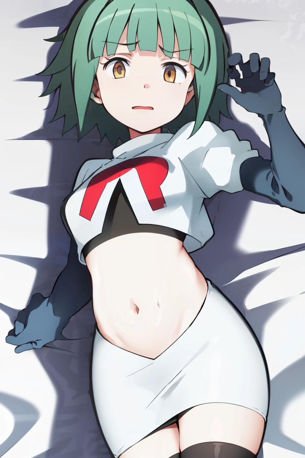 Roxie(Pokemon),1girl,masterpiece, expensive quality, very_expensive_solve, big_file size, full color,(completely nude:1.2),pussy,niplles,flat chest,