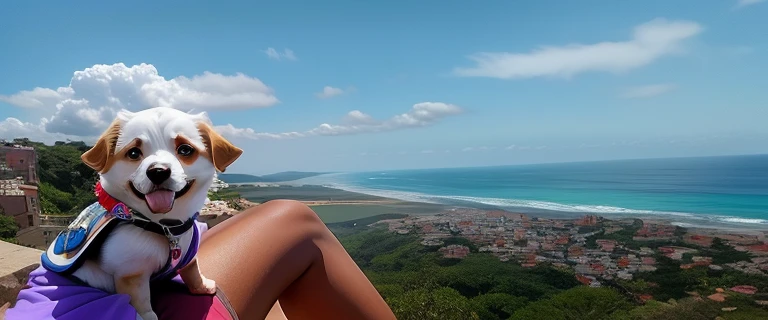 mujer latina, bella, de cabello rizado, of 20 years, con lentes de sol, desnuda, pechos grandes, de rodillas, en la playa con un dildo metido en la vagina, su vagina abierta, vagina mojada, vagina goteando