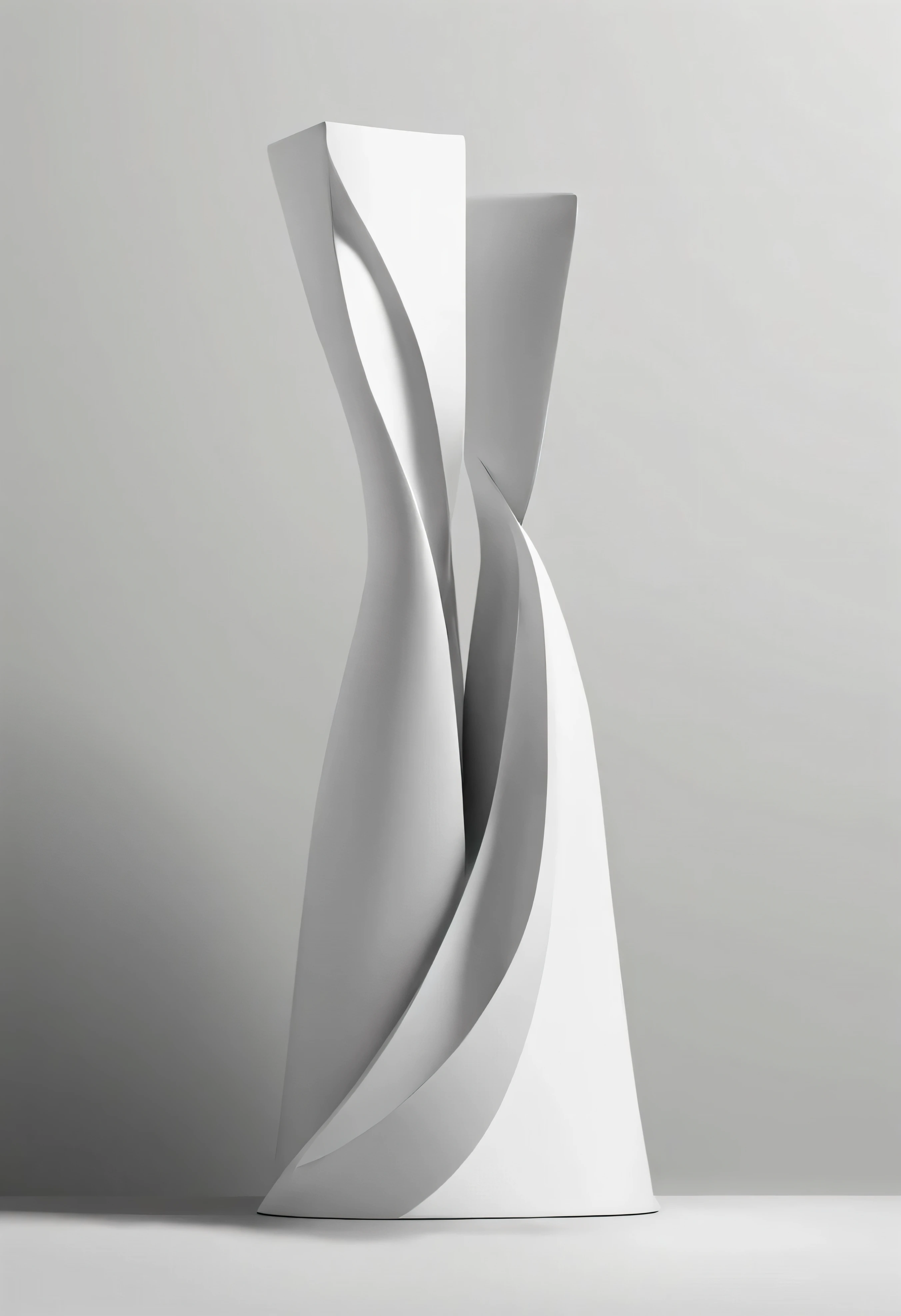 majestic monument, elements of interpersonal relationships, minimalist curves, minimalist, abstract monument style, The monument has an image of arms linked together