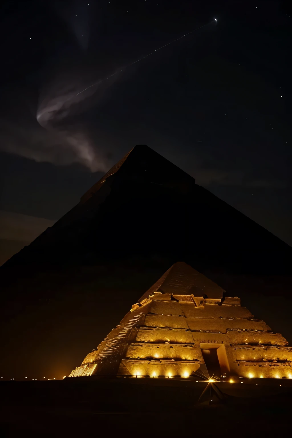 pharaohs pyramids gold bars dark sky make it 1920 x 1080
