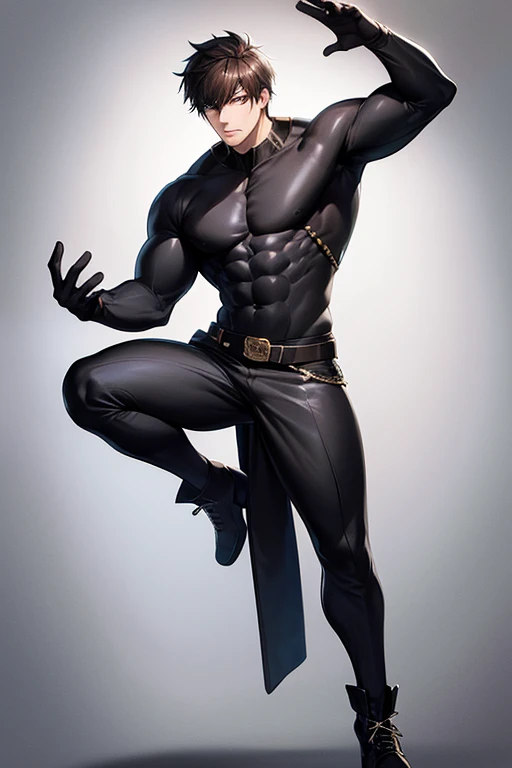 full body male dynamic pose