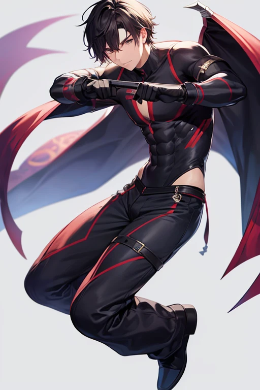 dynamic male half body pose