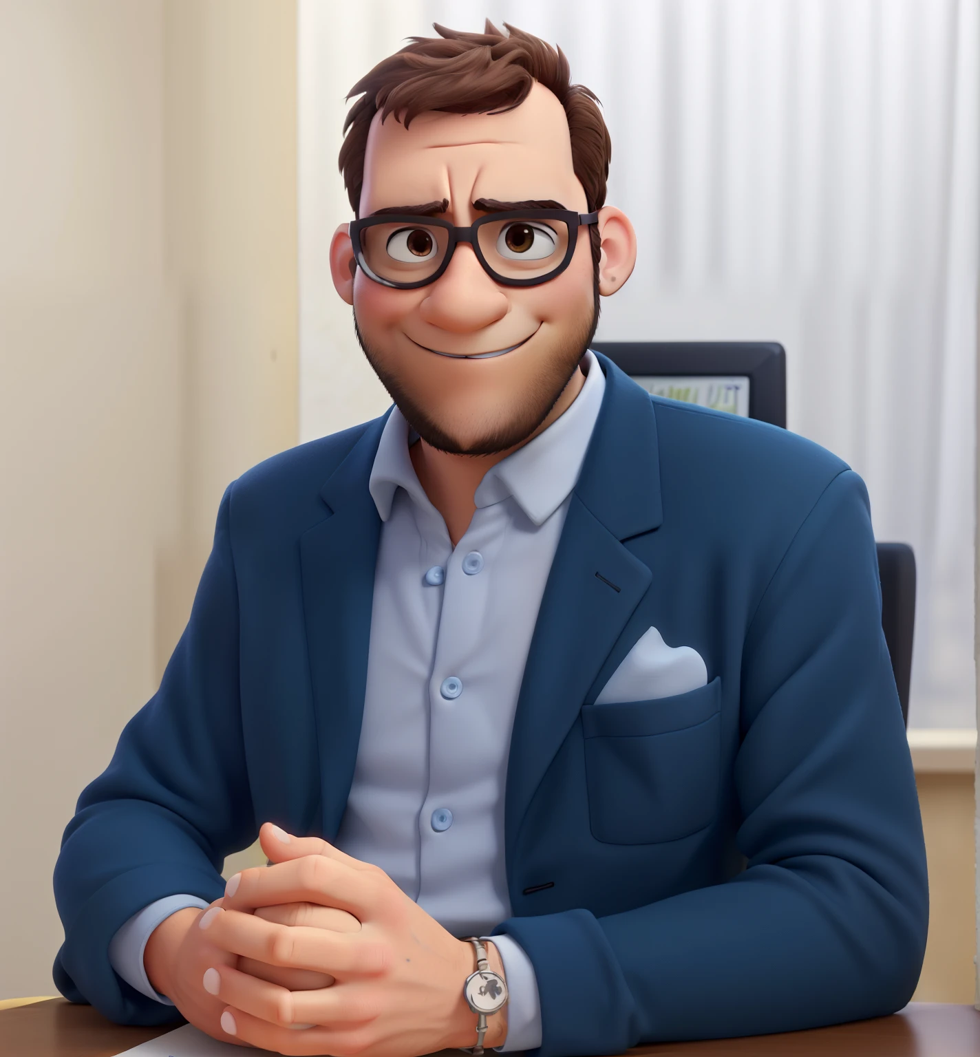 personagem dos desenhos animados, animation character, 3D character rendering, (Estilo Pixar) (Bokeh) (melhor qualidade) (argila) (cinematic lighting)
