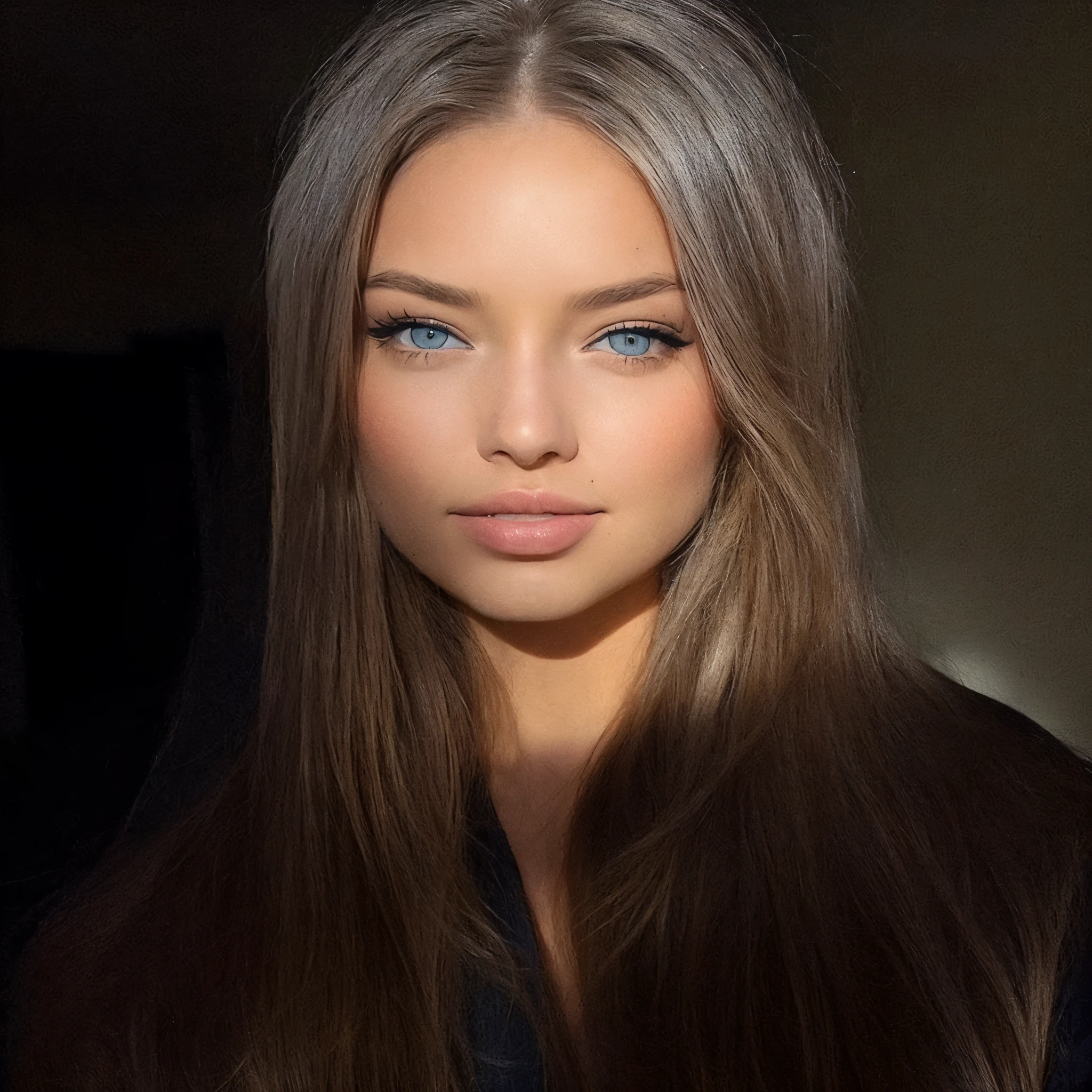 Woman with long blond hair and blue eyes posing for a photo, Portrait of Sophie Mudd, Girl with blond hair, attractive beautiful face, perfektes Gesicht ), beautiful attractive face, blondes Haar und braune Haut, Extremely beautiful face, girl mit blondem Haar, Instagram-Modell, Gerade Frisur,  mit blondem Haar, blonde hair and large eyes