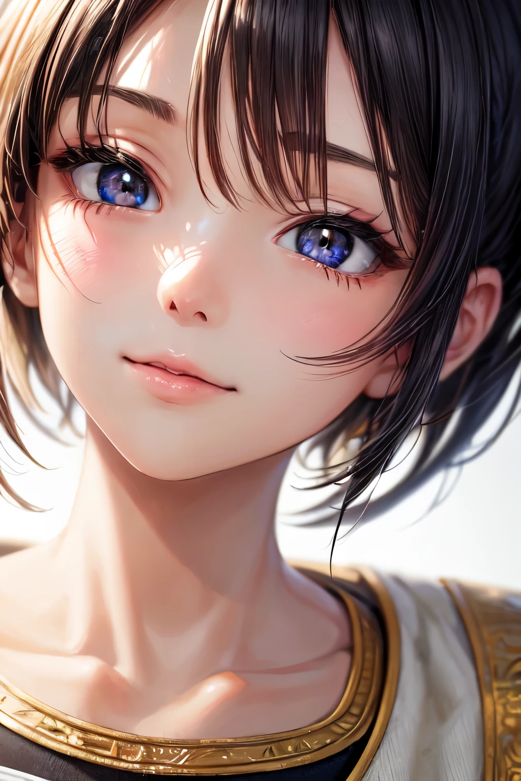 ((highest quality)), ((table top)), (be familiar with), perfect face