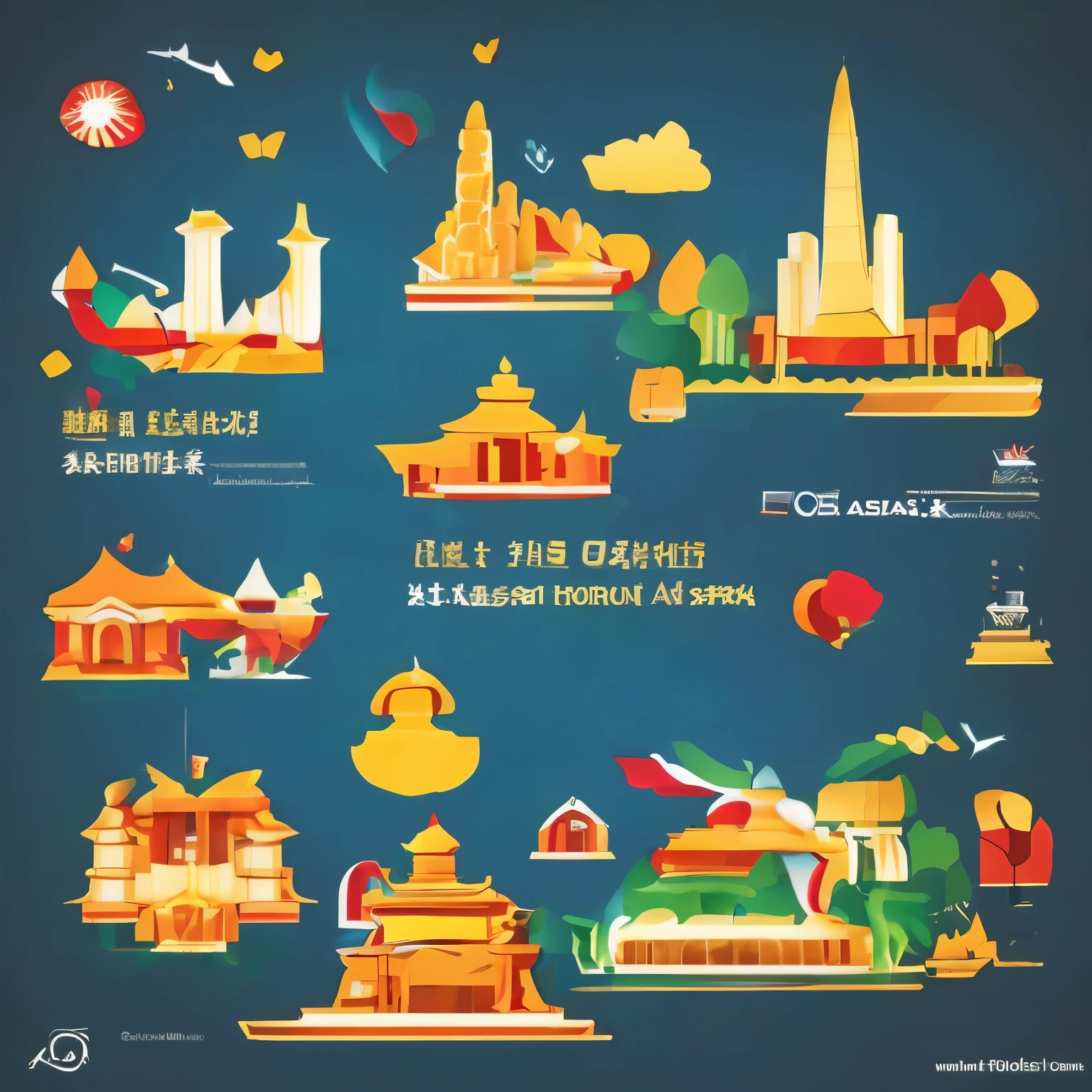 To create a logo for ASEAN and China people-to-people exchange, consider incorporating elements that symbolize cultural diversity, unity, and collaboration. Integrate symbols from both ASEAN and Chinese cultures, such as iconic landmarks, traditional motifs, or flags. Use a balanced color palette that represents harmony and inclusivity. Remember to keep the design simple, memorable, and reflective of the shared goals between ASEAN and China in fostering people-to-people connections.
