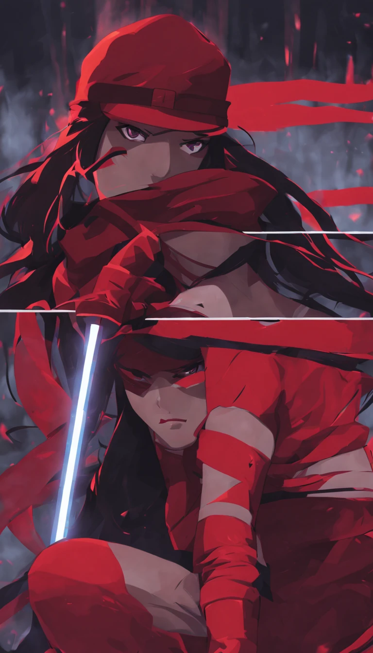 Elektra anime aesthetic