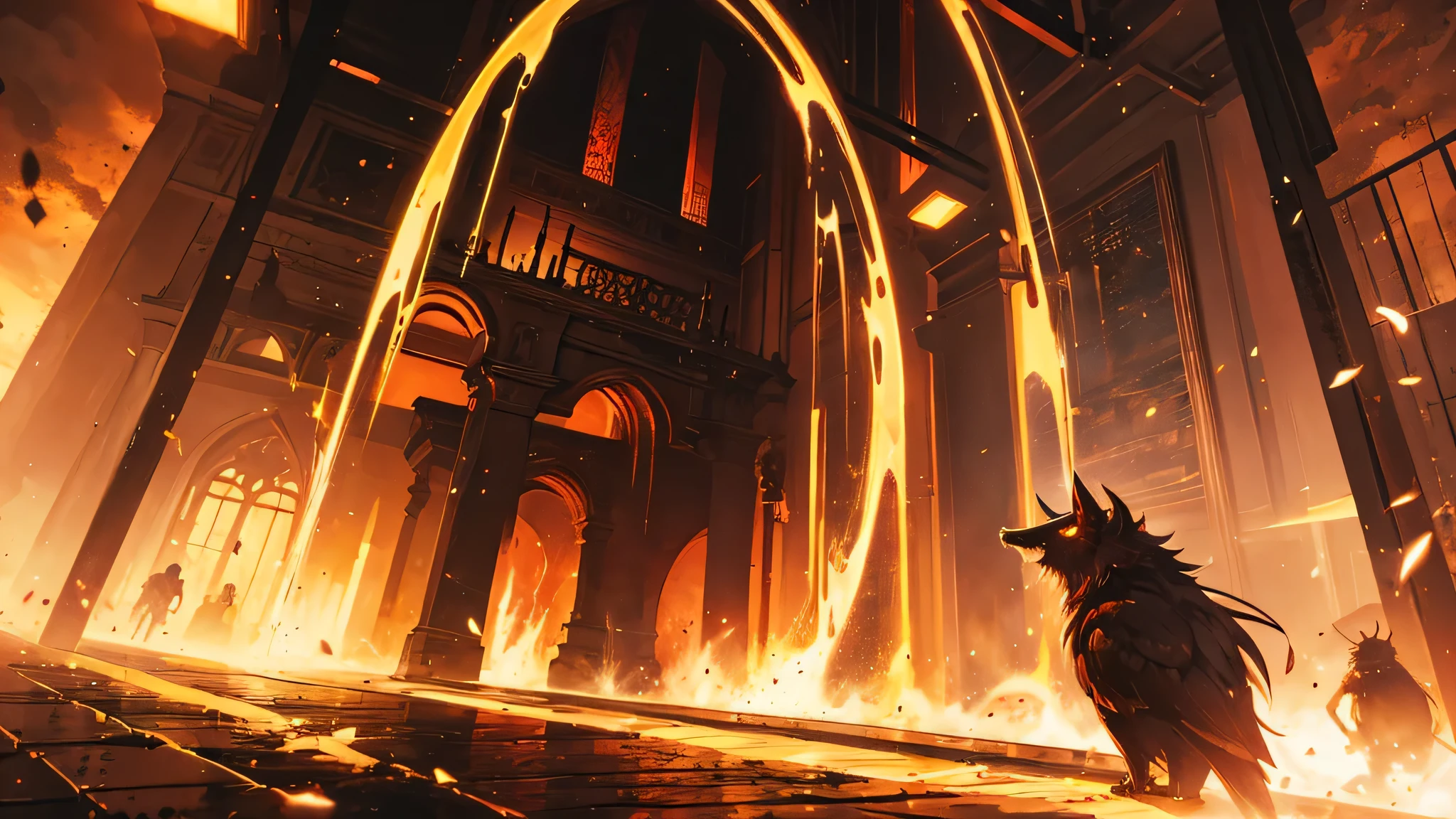 hell background