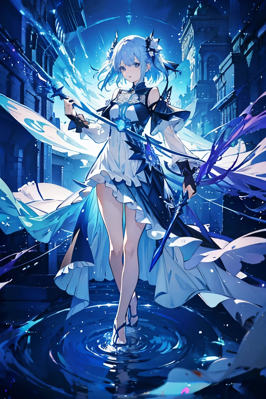 delete the logo and blend with the background