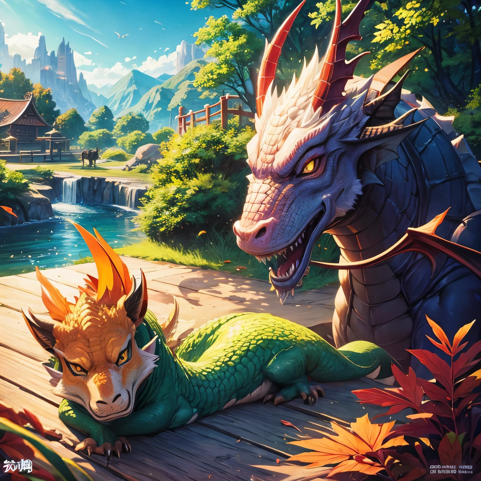 dragon、zoo