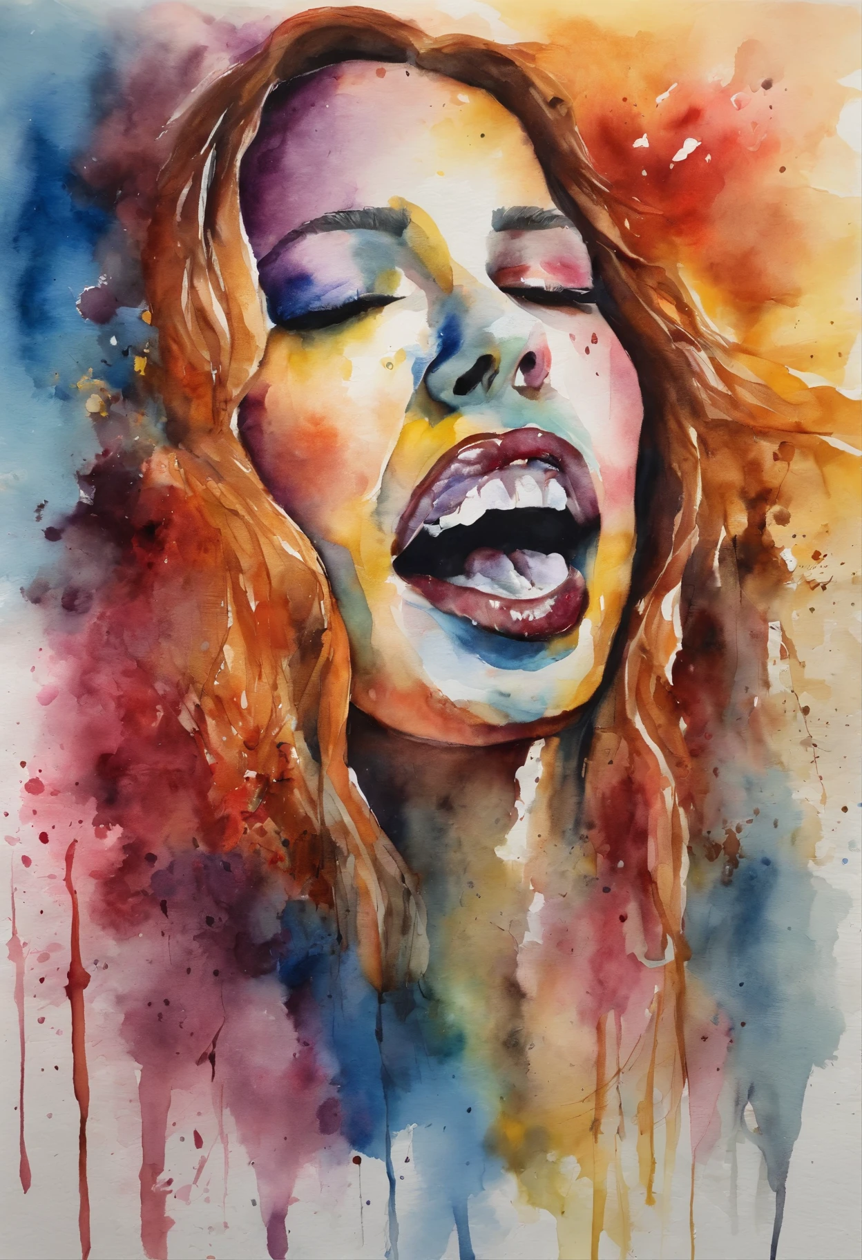 You scream