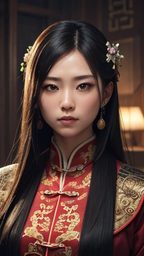 oriental、man in ancient chinese clothes、ancient chinese hairstyle man、three kingdom、multiple warlords、highest quality、masterpiece、ultra high resolution、(Photoreal:1.4)、game poster、outside、
