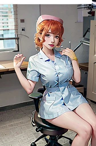 nurse uniform,hospital, latex nurse suit,nurses,busty,elbow gloves,labcoat,blondehair woman,blue eyes , gigantic boobs ,medical instruments,asian nurse,two nurses,speculum,examination room,oversize boobs, ,big ass ,strap on, lay on table ,legs spreaded,giving birth,gyno chair , dentist,Milf