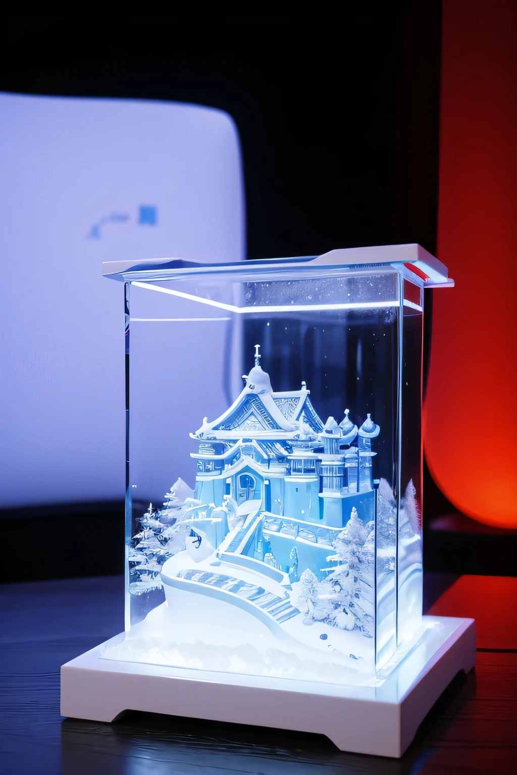 Ice sculpture model, Heilongjiang Province, Themed Chinese Dreams – Love of Ice and Snow, With the cultural characteristics of the new era, showing the development style of Heilongjiang Province in the new era, Animal models, creativity, beauty.