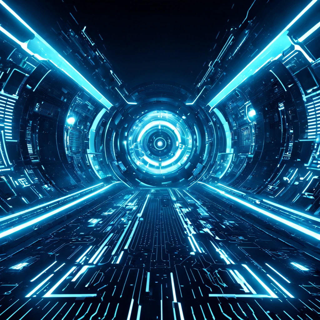More Than Meets the Eye, in futuristic art style