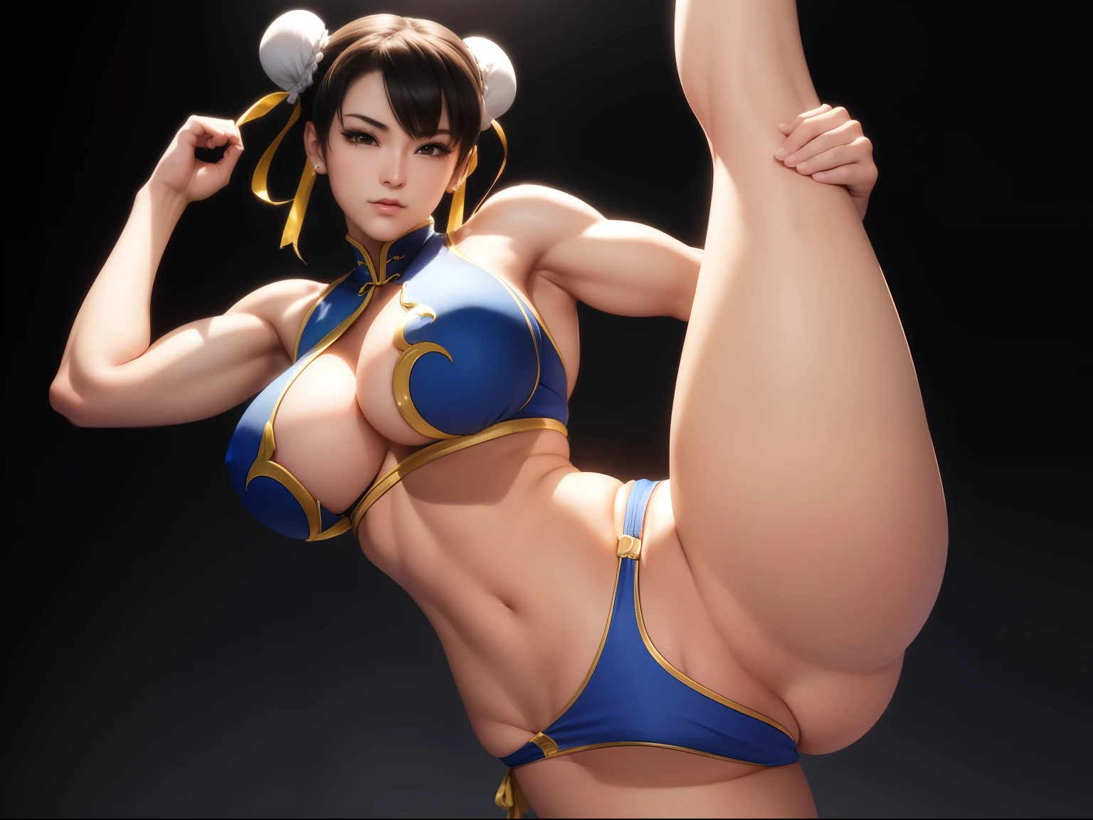 (((chun li))) ((de streetfigther)) (((enormes tetas)))((8k))),((cuerpo completo))(((Amazing tits)))caliente, hermosa,((Hornie)), 8k, hiperrealista todo como un motor irreal trazado de rayos render ((estilo humano hiperealista)),(((Empty dark background))). hiperrealista todo como un motor irreal trazado de rayos render estilo humano realista ,(((Empty dark background)))., Suavemente iluminado, Intimo exquisito detalle, sharp focus, intrincadamente detallado, rewarded photography, small-catchlight, bajo contraste, alta nitidez, facial-symmetry, profundidad de campo, cinematic background, Renderizado del motor irreal, Imagen central, dream-like, Suavemente iluminado, intimo, imagen de cuerpo completo ,cuerpo completo,((tetona)),((piernas torneadas)) perfect ass ecchi