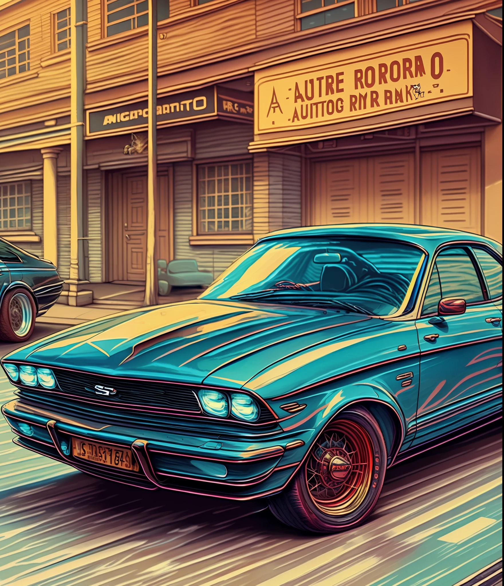 Dog with car --auto --s2