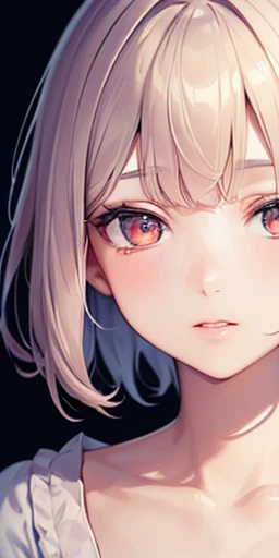 (8K highest quality, masterpiece:1.2), (Impeccable illustration Desinger), (eye details:1.2), (Delicate faces and features highly detailed background scenery 8k CG wallpaper), cinematic and artistic tone, Soft and delicate pastel colors,, 1 Cute girl with short hair with bangs,  wearing school uniform, In artistic, three-dimensional, cinematic lighting.