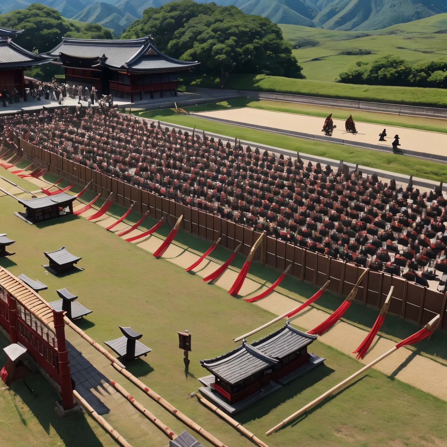 Minamoto Yoshitsune's Battle of Dannoura**: Late Heian period、Minamoto no Yoshitsune destroyed the Taira clan at the Battle of Dan-no-ura.、The story that determined Genji's victory。