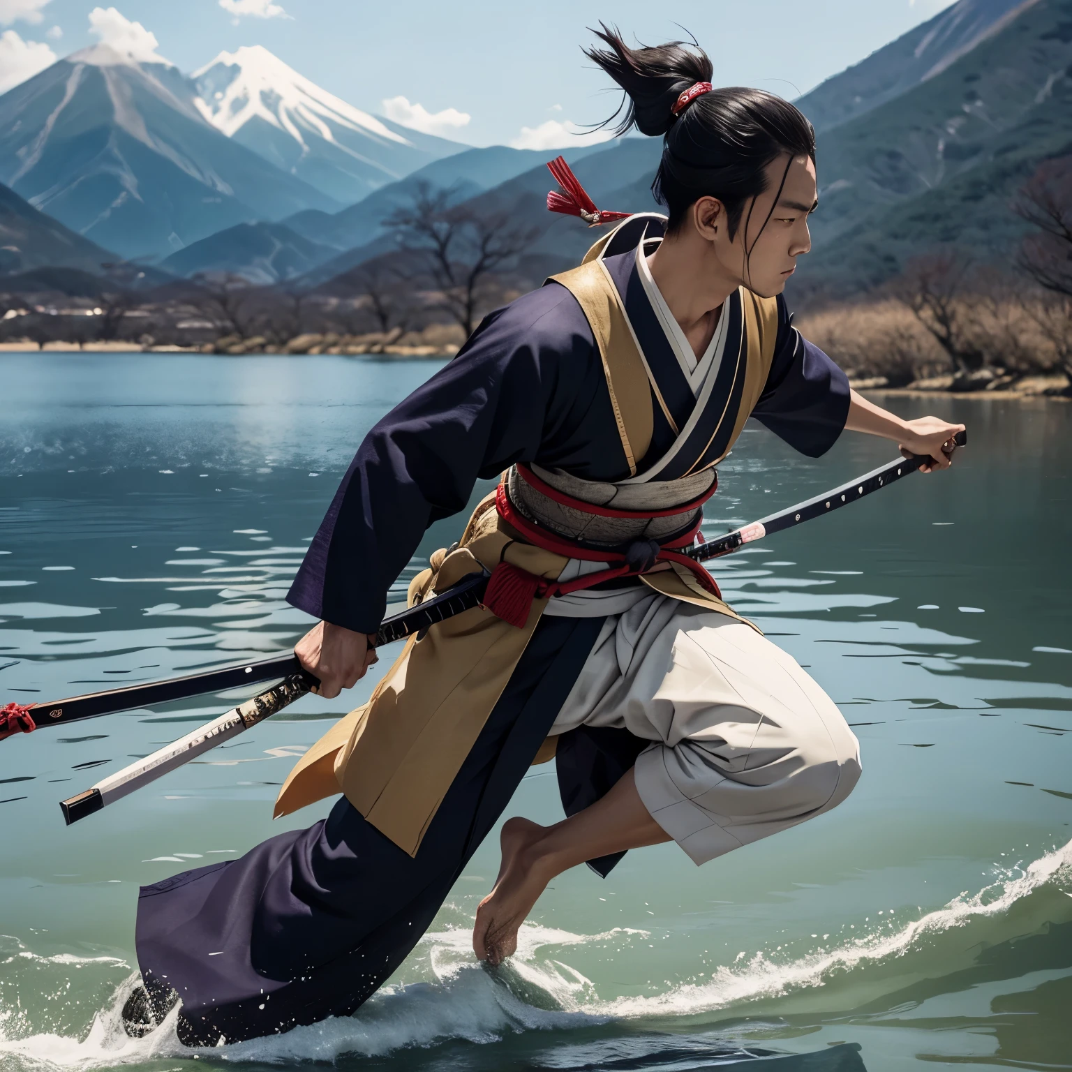 The bravery of Minamoto no Yoshitsune、It had a great influence on later Japanese Bushido.。
