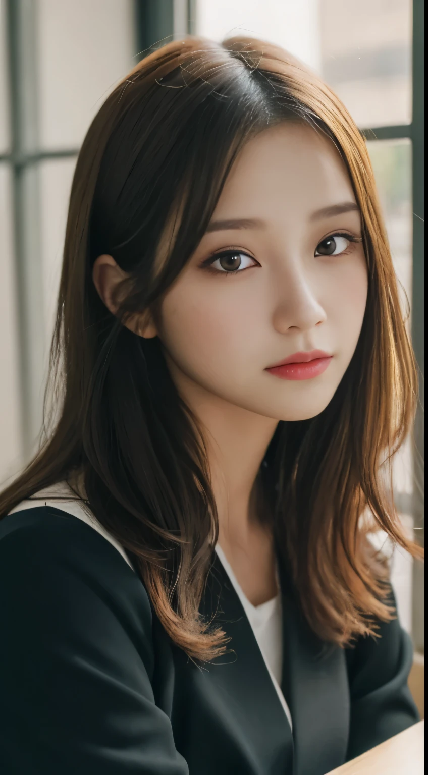table top, highest quality, very detailed, super detailed, finely, High resolution, 8k wallpaper, perfect dynamic composition, beautiful eyes, natural lip, close up of face