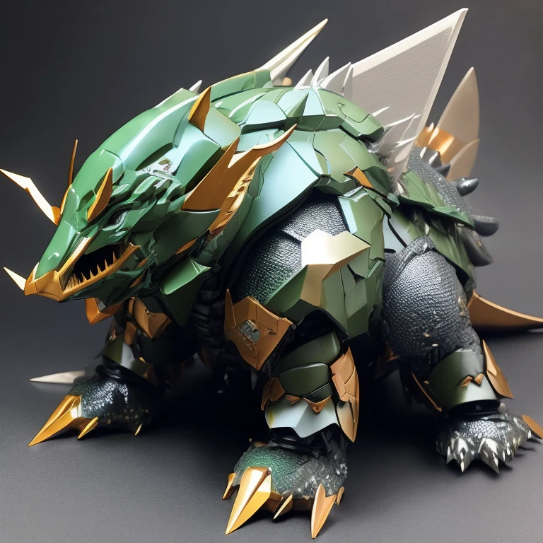 **"Fatzilla"action figures**
**Proportion:**1/12
**high:**about 30 cm
**Material:**PVC、ABovable jointore than 30
**Accessories:**Interchangeable hands、Replaceable head、Tail、base
**Appearance details:**
* scale armor:covered in"Fatzilla"身體表面的scale armor非常堅硬,Can withstand bullets and shells。scale armor的顏色通常是灰色或黑色,Smooth surface,sparkling in the sun。
* Eye:黃色或紅色的Eye是"Fatzilla"One of the most striking features。這些Eye散發著威嚴和恐怖的光芒,It's chilling。
* The mouth:巨大的The mouth裡布滿了鋒利的牙齒,These teeth can tear through flesh with ease。
* limbs:粗壯有力的limbs覆蓋著scale armor,Ended with sharp claws。These claws can easily scratch through steel,and cause huge damage。
* Tail:長而有力的Tail末端是尖銳的刺。This thorn can easily pierce the steel plate,and cause great harm。
**Mobility:**
"Fatzilla"action figures擁有More than 30的Movable joints,Can assume various poses。Its hands and head are replaceable,Can show different expressions and actions。Tail也可以拆卸,Convenient to place。
**base:**
"Fatzilla"action figures附帶一個base,allows it to stand firmly。base的設計非常簡單,It won’t take away the charm of the doll.。
**overall impression:**
"Fatzilla"action figures的外觀非常精緻,Details are drawn in place。Mobility也非常出色,Can assume various poses。This doll great for collecting and playing with。