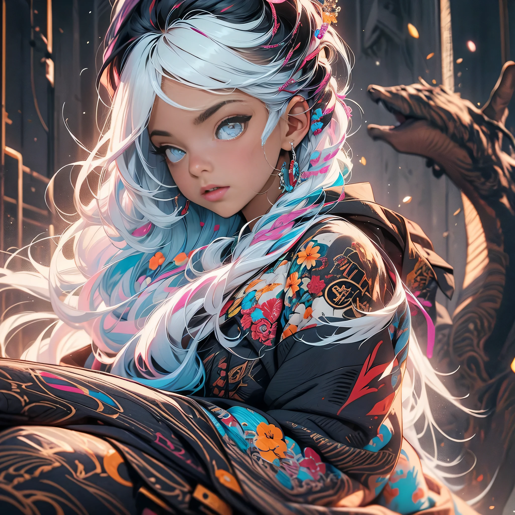melancholy lighting, tranquila, calma, brilho, obra-prima, melhor qualidade, 1homem, (JinxLol:1.2), (ultra fotorrealista:1.3), (obra-prima:1.4), melhor qualidade, ((realista)), alta qualidade, ultra detalhado, ((Imagem real)), ((pele realista)), ((rosto realista)),(illustration:1.05), (linda:1.05), (belos olhos detalhados:1.05), (cinematiclight:1.1), azul claro destaques, corpo inteiro, ororo, retina branca