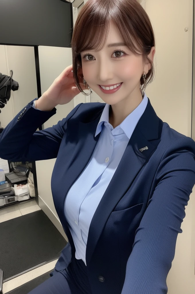 (8K, highest quality, masterpiece:1.2), (realistic, photo-realistic:1.37), super detailed, 1 girl,cute, alone,beautiful and detailed sky,Detailed Office,night,sitting,(blush your nose),(smile:1.15),(closed mouth) , big breasts,beautiful and fine eyes,(collared shirt:1.1), night, Wet, business suit, rain, (short hair:1.2), Pueros face_v1, computer, finger details, beautiful detailed face, Top Unbuttoned Shirt, (whole body :1.5)