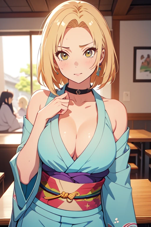 Chica rubia,alta,tetas grandes,culo grande,small waist,igual a tsunade de naruto pero mas joven,pelo rubio,ojos cafe,pezones invertidos,kunoichi,kimono color beige,pezones marcados,,chica anime,enfermera,basada en tsunade,animado,tsunade,tetona,tetas y culo grande,pezones grandes,tsunade,epoca ninja,big tits,coqueta,avergonzada,sonrojada,timida