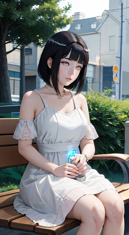 anime girl sitting on a bench with a candle and a white dress, beautiful alluring anime woman, seductive anime girl, extremely detailed artgerm, anime goddess, ig model | artgerm, guweiz, trending on cgstation, anime character; full body art, ! dream artgerm, beautiful anime woman, style of artgerm