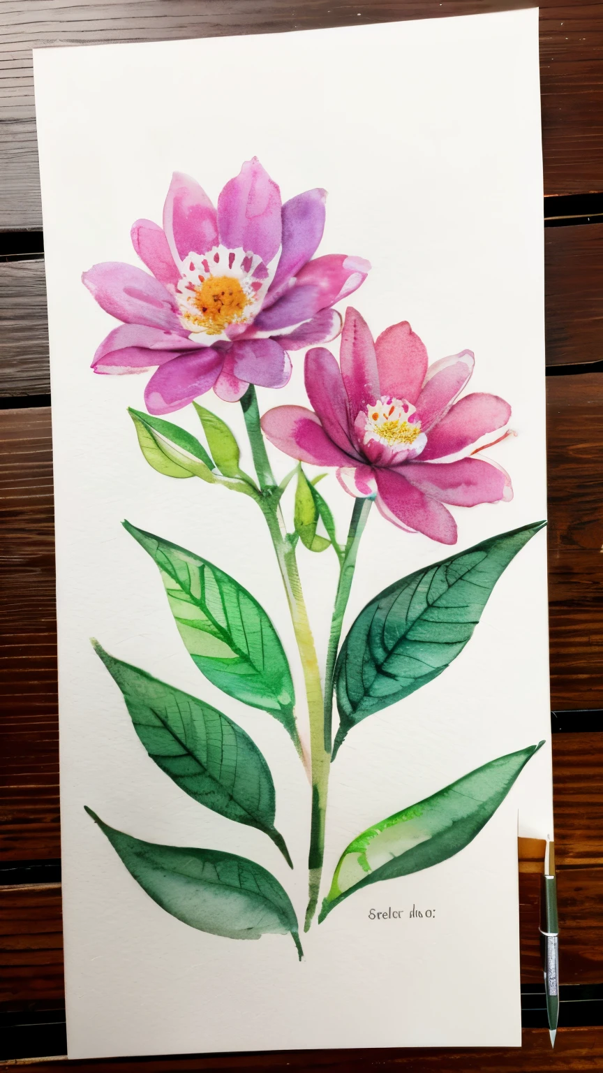 Watercolor Flowers