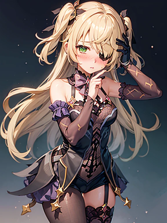 1girl, oz, embarrased, shocked, heavy blushing, blushing, peaking through fingers, hands covering_face, (blush:1.6)