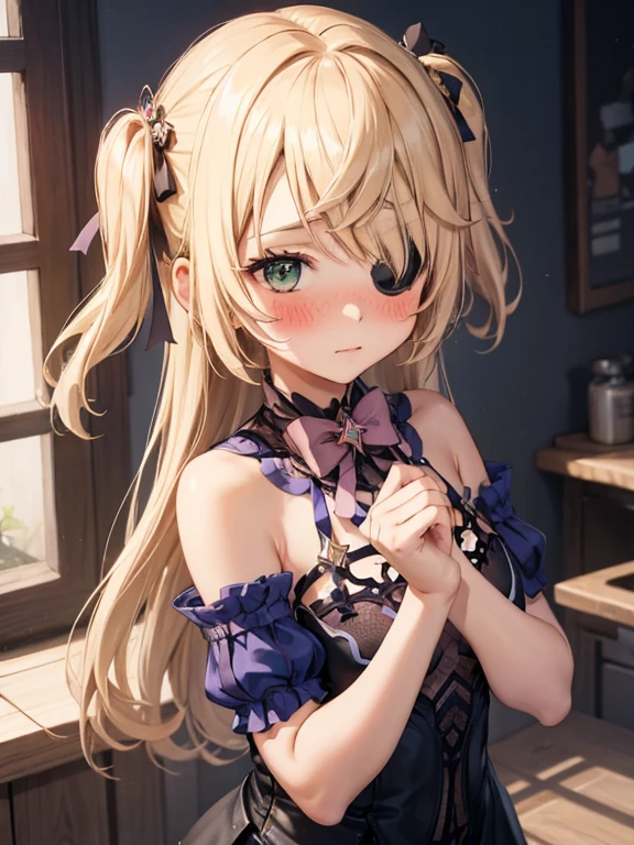 1girl, oz, embarrassed, standing, averted gaze, shocked, full body, heavy blushing, mouth open, blushing, peaking through fingers, hands covering_face, (blush:1.6)