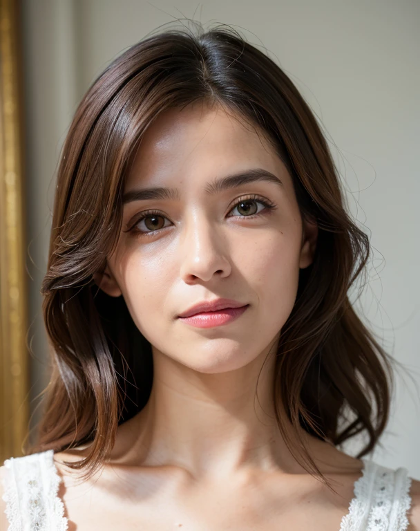 melhor qualidade, foco facial, Luz suave, ultra high resolution, (fotorrealista:1.4), foto crua,
1Menina japonesa, Sozinho, Bonitinho, (Aluno, luzes nos olhos), rosto lindo detalhado, (peito pequeno),(High resolution detail of human skin texture),
(Cabelo longo),
interior,
Damask Vestido Camisa,
(retrato)
