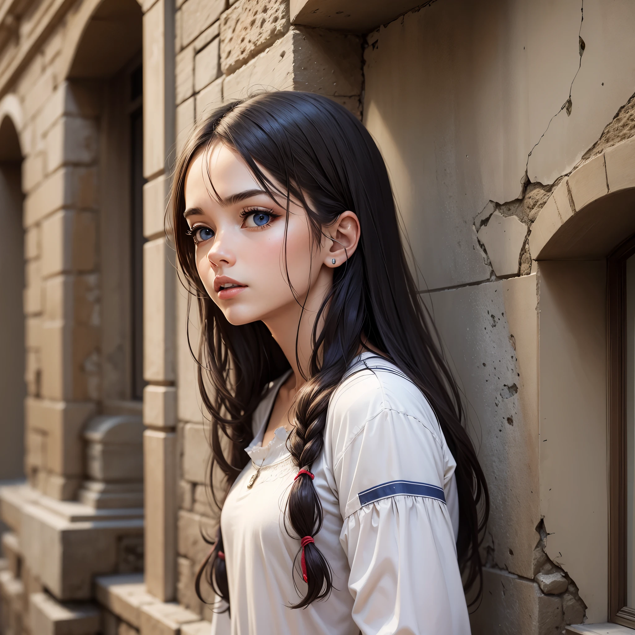 Disciple of Jesus Christ, with thinking look, ultra realistic, 4d>  --auto --s2