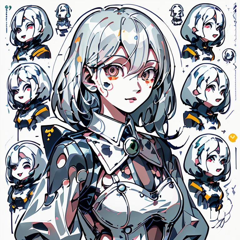 (Dalmatian:1.4) twitch emoji,(LINE stamps style with Various expressions like emoji:1.4),(chibi Characters ),(upper body:1.4),(dynamic angle:1.4),(masterpiece:1.2),detailed, illustration, (ultra-detailed:1.2),8k,(White background:1.4)