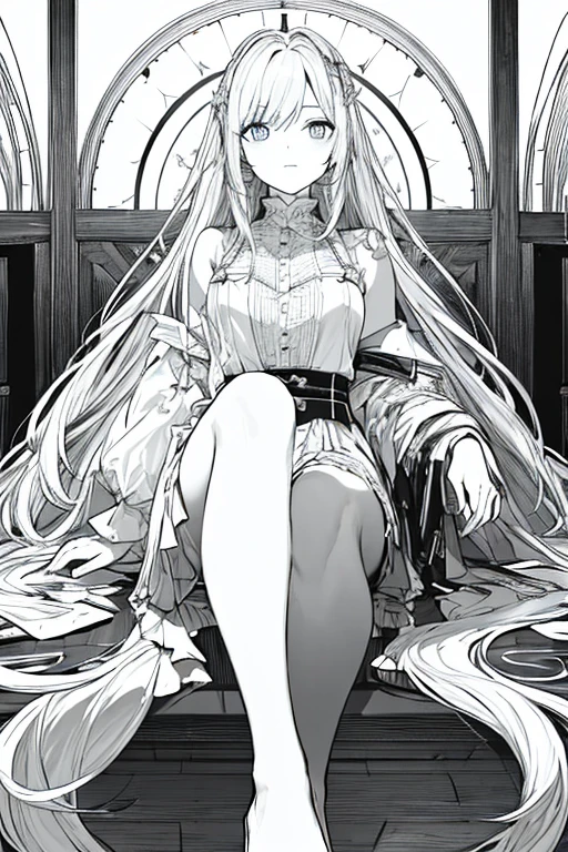 masterpiece, best quality, master, best quality, 1 girl, long_hair, watching_exist_audience, ,