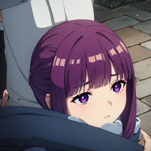 sex slave,covered in white slime,Peeing,rape,being violated,Erotic,Fern,purple hair