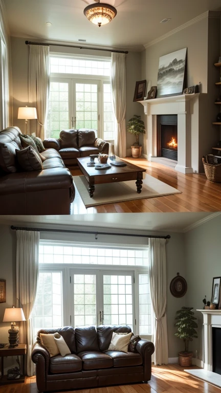 Create a different atmosphere in each house with an unsightly feel
