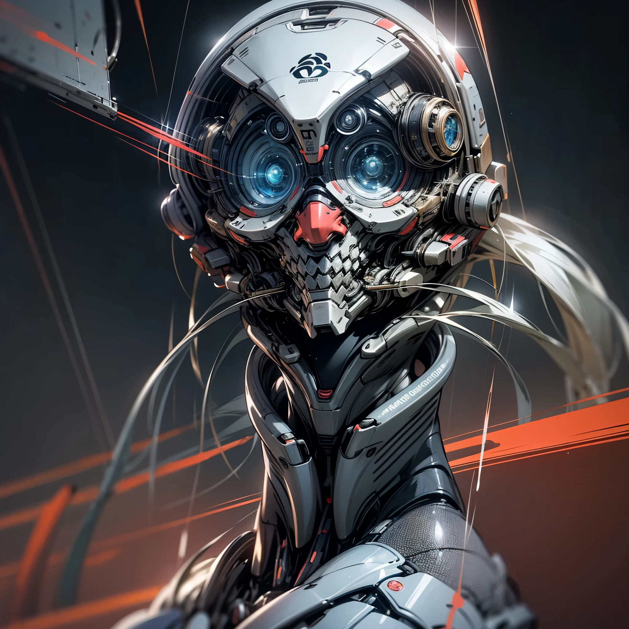 Biomechanical fashion, futuristic, edgy, h.r. giger, alexander mcqueen, the wachowskis, sci-fi, shiny, sleek, cybergoth, detailed cinematic photoshoot ultra hdr 16k high defination lightings shot on canon Eos m50 mark 2 --auto --s2