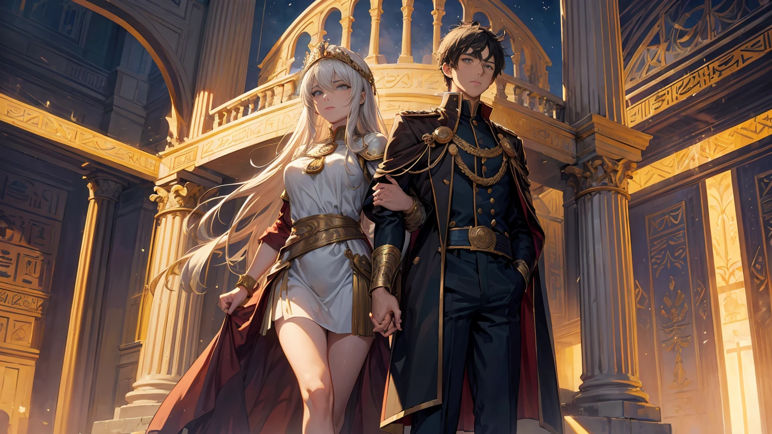 anime. Constantine the Great. Destined to become Emperor of Rome. A boy's growth story. He is a dangerous young man who is friendly and gentle in his daily life, but becomes ruthless and ruthless when necessary. Like a lion. A man who has had an immeasurable impact not only on the Roman Empire, but on the rest of the world. Days of military training, academic education, and field practice in the Roman Eastern Empire. The training and trials of the elders. power struggle. friendship. adventure. His complicated relationship with his father. A mother to protect. Pure love with a pretty and adorable girl who must be protected. Fresh youth. Battle between Germania and Persia. Recapture of Alexandria, Egypt. lyrical. Dramatic. Heartful. Romantic. Real. masterpiece. Super high quality. Ultra high definition. Divine work. A Hollywood historical masterpiece. Drama. Luxurious. Majestic. magnificent. delicate. detail. Elaborate. passion. Cold-hearted. Epic romance.
