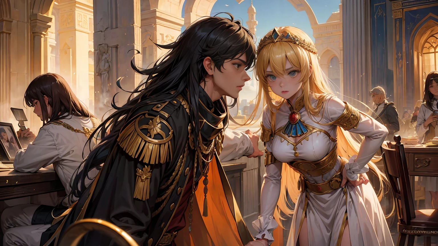 anime. Constantine the Great. Destined to become Emperor of Rome. A boy's growth story. He is a dangerous young man who is friendly and gentle in his daily life, but becomes ruthless and ruthless when necessary. Like a lion. A man who has had an immeasurable impact not only on the Roman Empire, but on the rest of the world. Days of military training, academic education, and field practice in the Roman Eastern Empire. The training and trials of the elders. power struggle. friendship. adventure. His complicated relationship with his father. A mother to protect. Pure love with a pretty and adorable girl who must be protected. Fresh youth. Battle between Germania and Persia. Recapture of Alexandria, Egypt. lyrical. Dramatic. Heartful. Romantic. Real. masterpiece. Super high quality. Ultra high definition. Divine work. A Hollywood historical masterpiece. Drama. Luxurious. Majestic. magnificent. delicate. detail. Elaborate. passion. Cold-hearted. Epic romance.