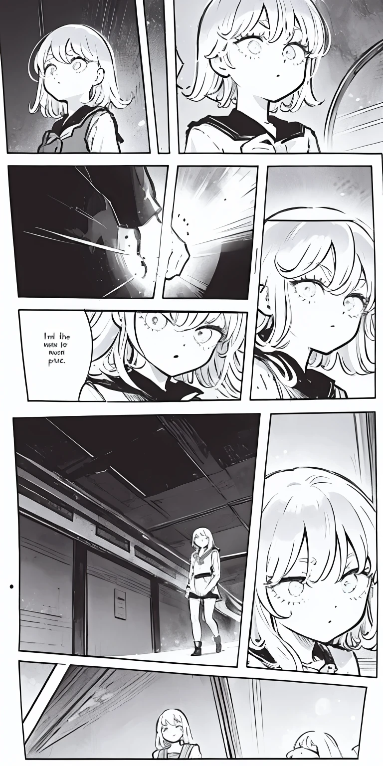 a page from a comic with a bunch of slave girls of different races (fantasy style) in the background, black and white manga page, black and white manga panel, black and white manga comic, manga page, manga panels, award winning manga style, black and white manga, manga panel, manga scans, detailed manga style, black and white manga style, as a manga panel, in style of manga
