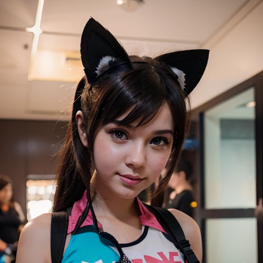 Cosplay as dva from overwatch