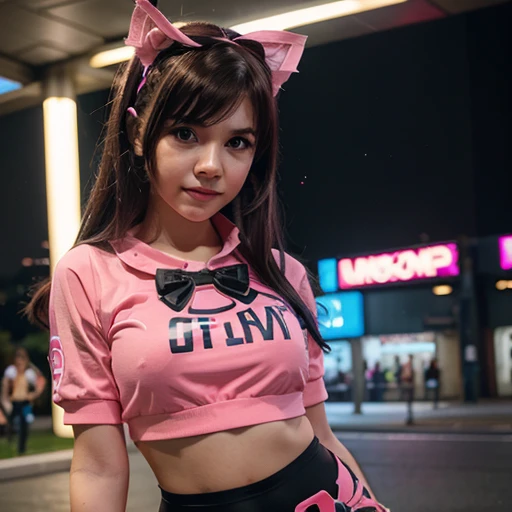 Cosplay as dva from overwatch