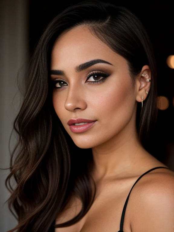 Labios mas grandes y pecas con ropa y lindo cuerpo